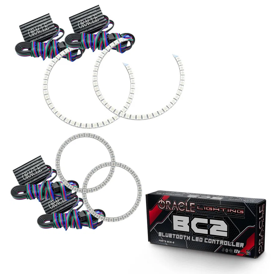 Headlight Halo Ring Emitter Set for Mercedes-Benz