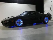 LED Illuminated Wheel Rings - Double LED - Blue image 13
