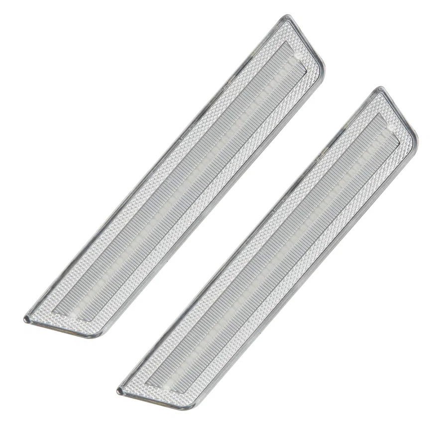2011-2014 Dodge Charger Concept Sidemarker Set (Rear Only) - Clear - No Paint