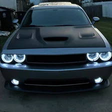 Dodge Challenger 2008-2014 ORACLE ColorSHIFT Halo Kit (ProjectorHL) image 4