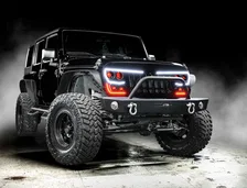 VECTOR Grill Demon Eye ColorSHIFT Projector Conversion Kit for Jeep image 3