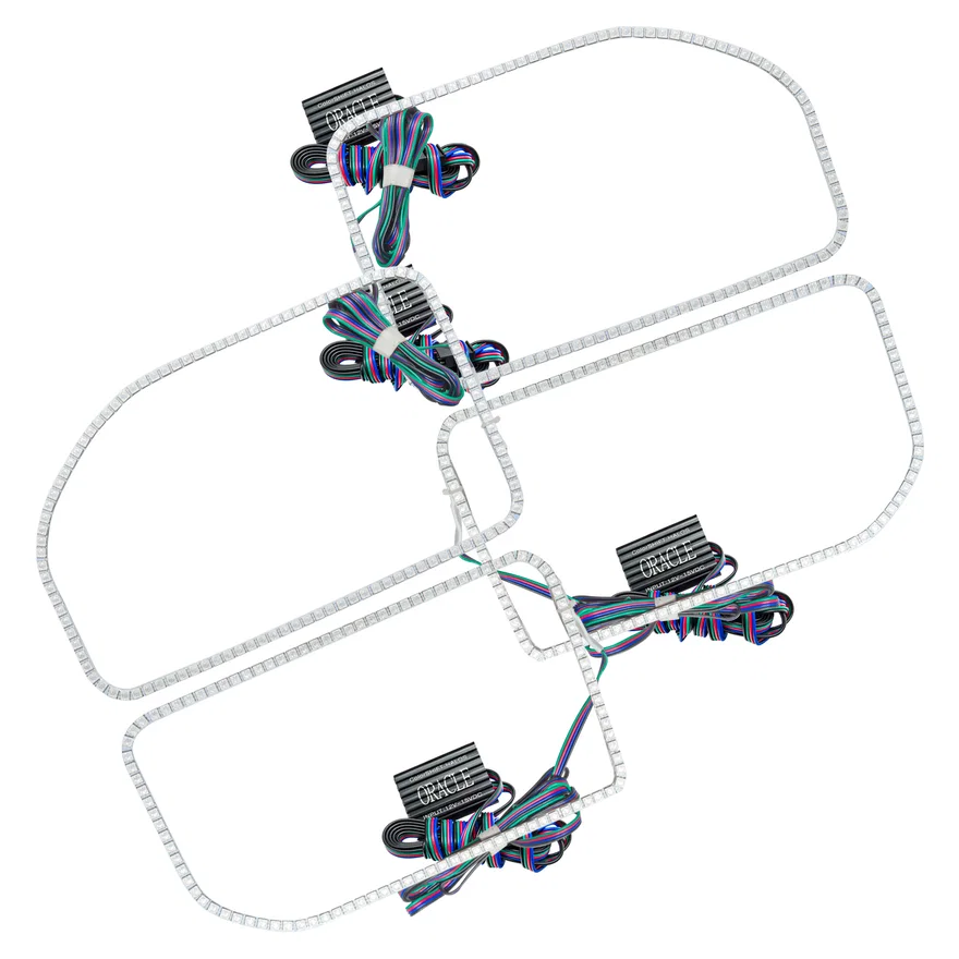 Ford F250/350 2011-2016 ORACLE ColorSHIFT Halo Kit (Square Ring Design)
