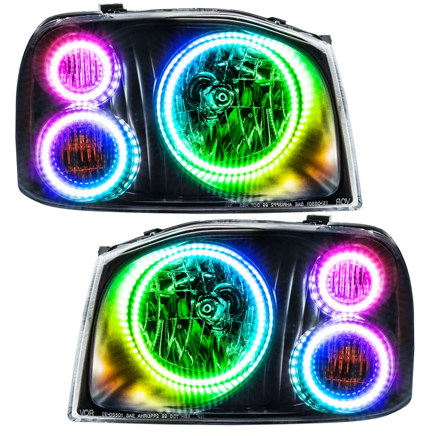 2001-2004 Nissan Frontier SMD HL - Triple Halo