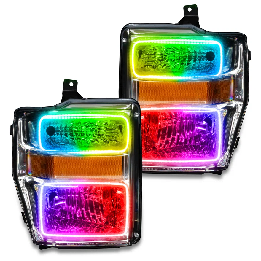 2008-2010 Ford F250/350 LED HL - Chrome