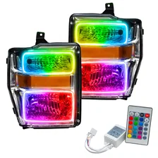 2008-2010 Ford F250/350 LED HL - Chrome image 1