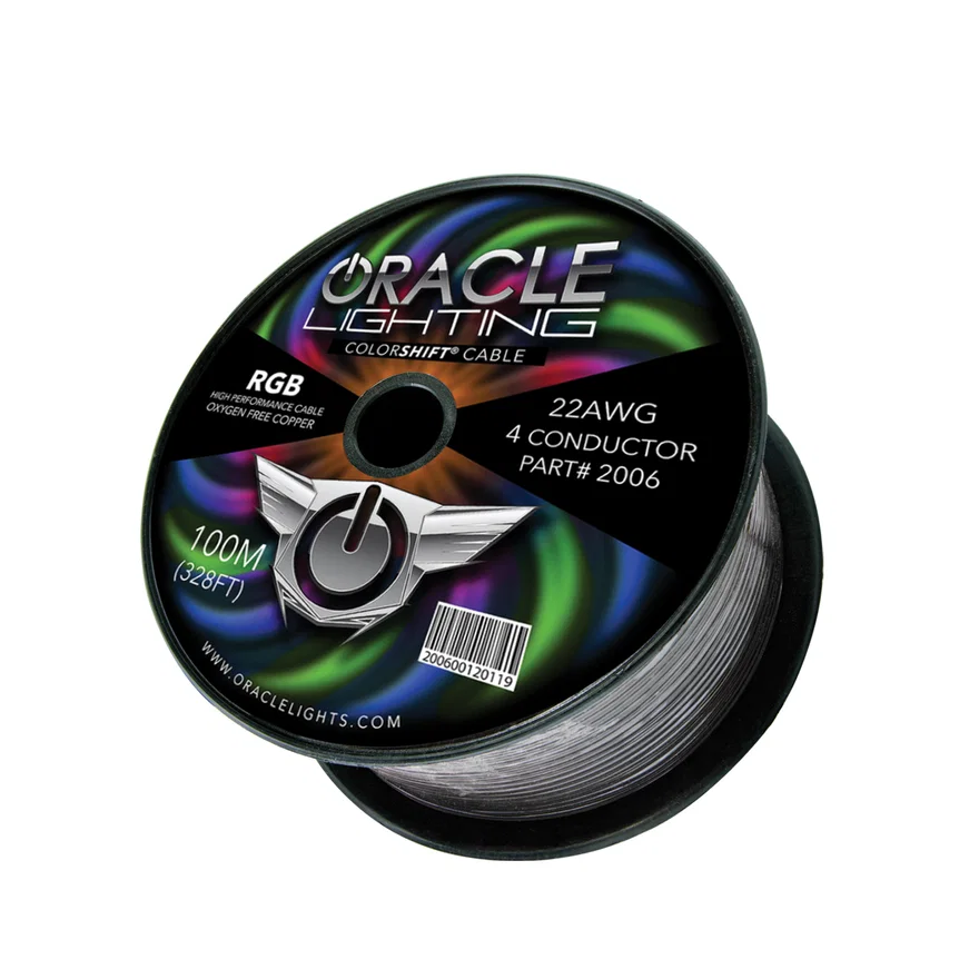 22AWG 4 Conductor RGB Installation Wire 100M (328ft) Spool