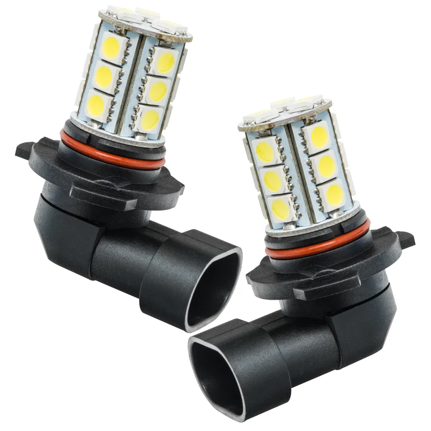 9005 18 LED Bulbs (Pair) - White