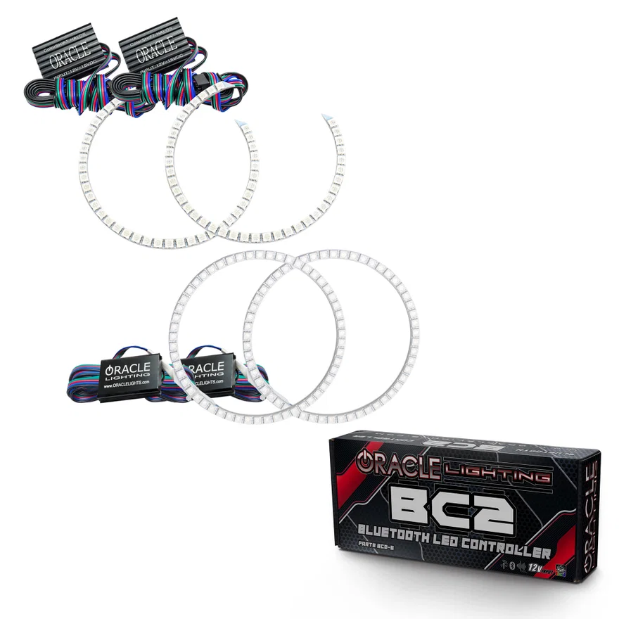 Headlight Halo Ring Emitter Set for GMC