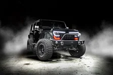 5817-504 Front Center Upper ORACLE Lighting VECTOR Series Full LED Grill- Jeep Wrangler JK image 2