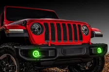 Jeep Wrangler JL/Gladiator JT LED Surface Mount Fog Light Halo Kit image 8