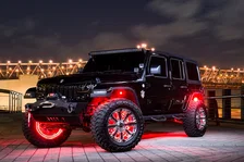Front Center Upper Grille / Hood Scoop / Bumper Cover Kit for Jeep image 6