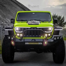 Front Center Upper Grille / Hood Scoop / Bumper Cover Kit for Jeep image 19