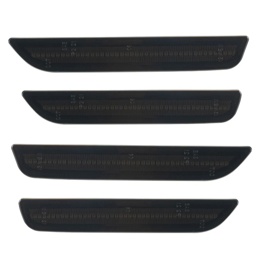 2010-2014 Ford Mustang Concept Sidemarker Set - Tinted - No Paint