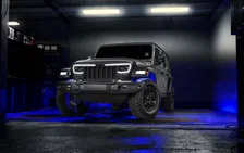 Front Center Upper Grille / Hood Scoop / Bumper Cover Kit for Jeep image 23
