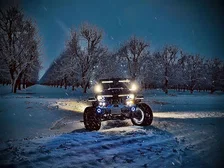 VECTOR Grille Surface Mount LED Halo Kit for Jeep JK/JL/JT - ColorSHIFT LED image 8