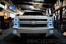 Chevrolet Silverado 2014-2015 ORACLE ColorSHIFT Halo Kit Non-Projector Style image 4