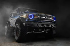 Oculus Bi-LED Projector Headlights for 2021+ Ford Bronco - ColorSHIFT LED image 3