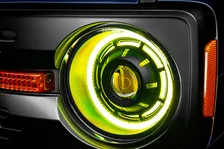 Oculus Bi-LED Projector Headlights for 2021+ Ford Bronco - ColorSHIFT LED image 27