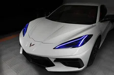2020-2021 Chevrolet C8 Corvette ORACLE ColorSHIFT RGB+A LED Headlight DRL Upgrade image 23
