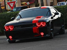 Dodge Challenger 2008-2014 ORACLE LED Waterproof Halo Kit image 2