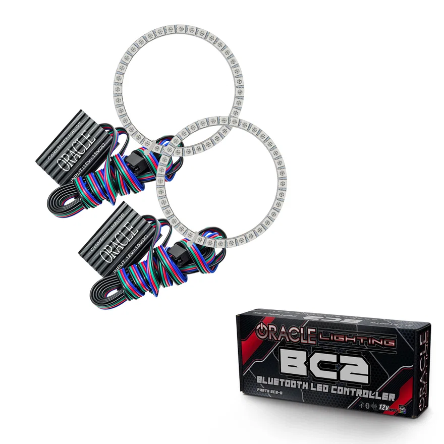 Headlight Halo Ring Emitter Set for Ford Mustang
