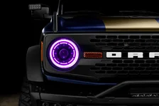 Oculus Bi-LED Projector Headlights for 2021+ Ford Bronco - ColorSHIFT LED image 19