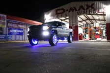 LED Illuminated Wheel Rings - Double LED - Blue image 24