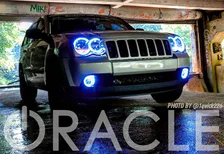 Jeep Grand Cherokee 2005-2010 ORACLE ColorSHIFT Halo Kit image 3