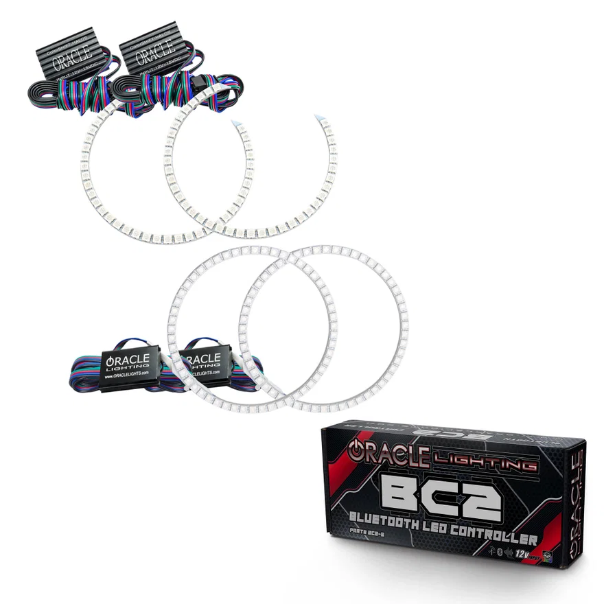 Headlight Halo Ring Emitter Set for Nissan TITAN