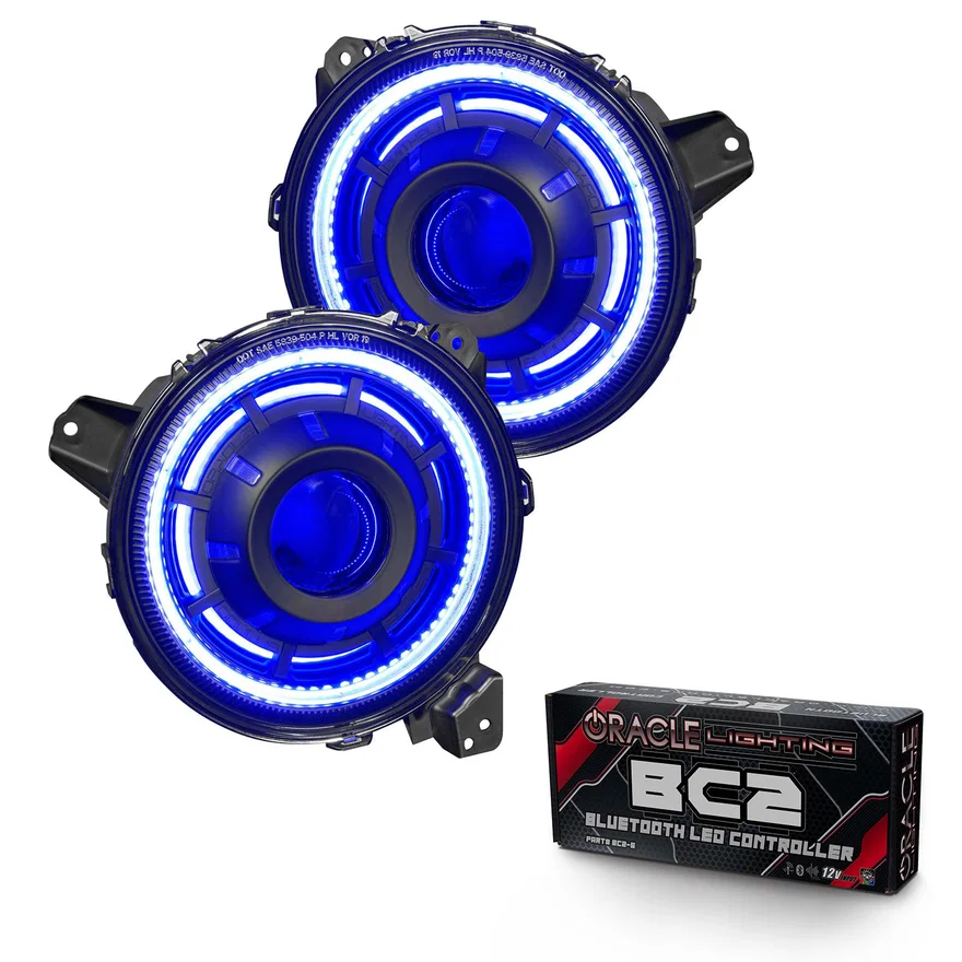 Oculus ColorSHIFT Bi-LED Projector Headlights, ColorSHIFT - BC2 for Jeep