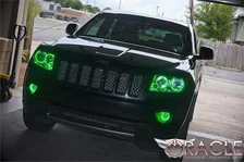 Jeep Grand Cherokee 2011-2013 ORACLE ColorSHIFT Halo Kit image 4