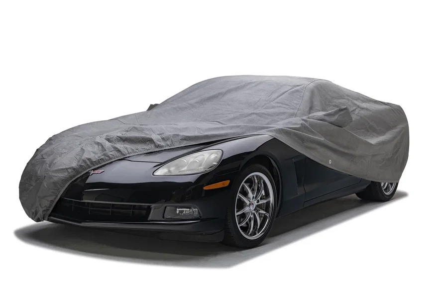 Custom Fit Car Covers - 5-Layer Indoor Gray for American Motors AMX
