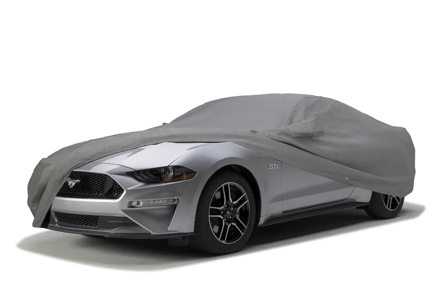 Custom Fit Car Covers - 3-Layer Moderate Climate Gray for Studebaker Champion