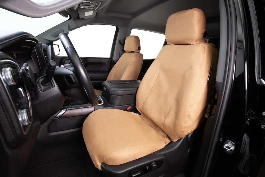 Covercraft SeatSaver Custom Seat Cover - Polycotton Tan for Honda