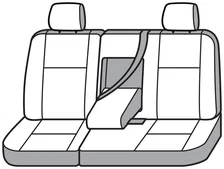 Covercraft Leatherette PrecisionFit Second Row Seat Covers image 6