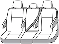Covercraft Carhartt Super Dux SeatSaver Second Row Custom Seat Cover - Black image 7
