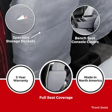 Covercraft SeatSaver Custom Seat Cover - Polycotton Charcoal for Ford image 4