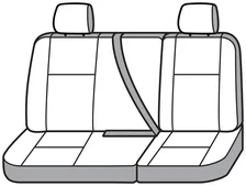 Covercraft SeatSaver Custom Seat Cover - Polycotton Charcoal for Dodge image 9