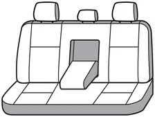 Covercraft Endura PrecisionFit Second Row Seat Covers for Honda Accord image 6
