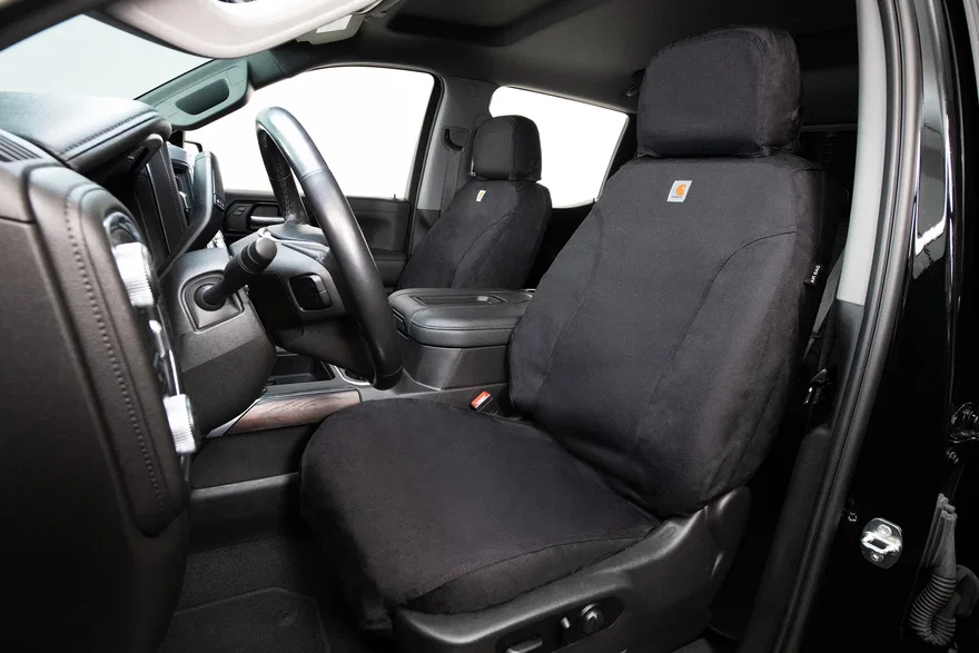 Covercraft Carhartt Super Dux SeatSaver Second Row Custom Seat Cover - Black
