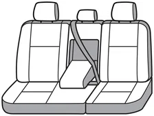 Covercraft Endura PrecisionFit Second Row Seat Covers for Toyota Highlander image 6