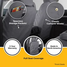 Covercraft Carhartt SeatSaver Custom Seat Cover - Gravel image 4