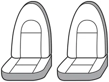 Covercraft Endura PrecisionFit Front Row Seat Covers image 6