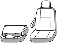 Covercraft Carhartt PrecisionFit Front Row Seat Covers image 8