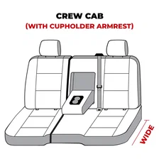 Covercraft SeatSaver Custom Seat Cover - Polycotton Charcoal image 9