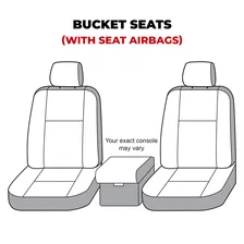 Covercraft Carhartt Super Dux SeatSaver Front Row Custom Seat Cover - Black image 7