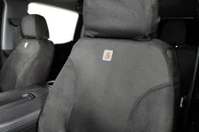 Covercraft Carhartt Super Dux SeatSaver Front Row Custom Seat Cover - Gravel image 6