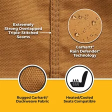 Covercraft Carhartt SeatSaver Custom Seat Cover - Brown image 3