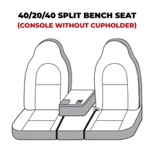 Covercraft SeatSaver Custom Seat Cover - Polycotton Grey for Ford image 9