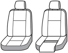 Covercraft Leatherette PrecisionFit Front Row Seat Covers for Subaru image 6